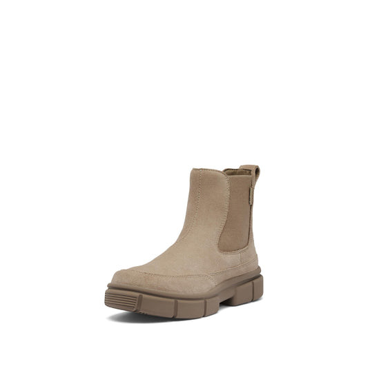 SOREL Women's Explorer STRT Chelsea Boot - Omega Taupe, Wet Sand - 9